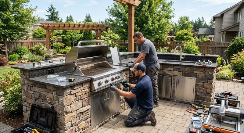 Outdoor Kitchen Construction in Las Vegas, NV