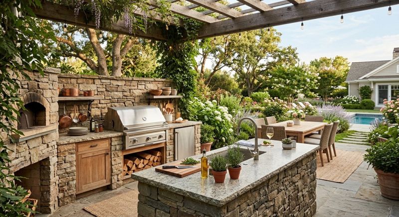 Outdoor Kitchen Installation in Monterey, CA