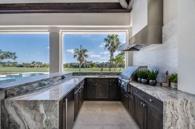 Outdoor Kitchen Renovation in Cypress, TX